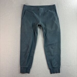 American Giant Joggers Men L Green Cotton Sweatpants Stretch‎ Casual USA